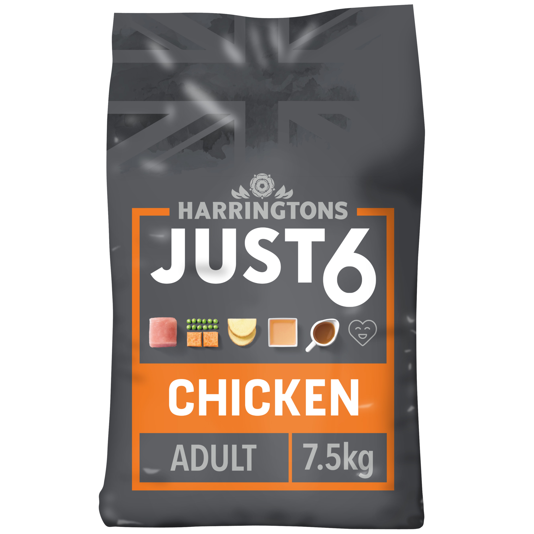 HARRINGTONS JUST 6 SLOW BAKED COMPLETE GRAIN FREE CHICKEN