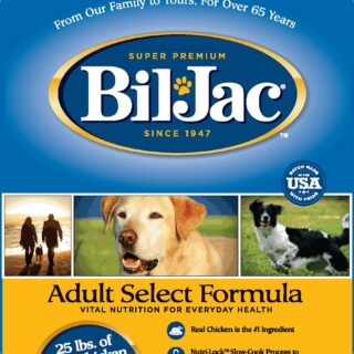 BIL-JAC Adult Select Chicken Recipe Dry Dog Food 13.6kg