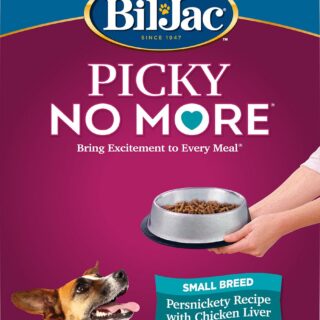 BIL-JAC Picky No More Small Breed Chicken Liver Recipe Dry Dog Food 6.8kg