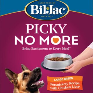 BIL-JAC Picky No More Large Breed Chicken Liver Recipe Dry Dog Food, 12.2kg