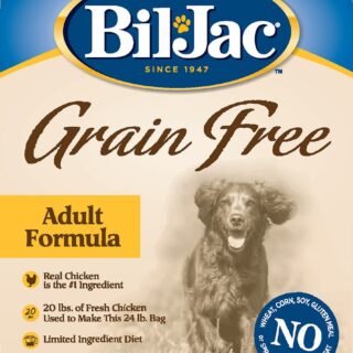 BIL-JAC Grain-Free Adult Chicken Recipe Dry Dog Food 10.88kg