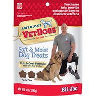 BIL-JAC America's VetDogs Skin & Coat Dog Treats 283g