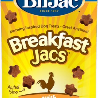 BIL-JAC Breakfast Jacs Egg & Cheese Flavor Dog Treats 113g