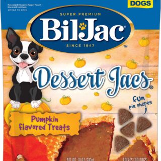 BIL-JAC Dessert Jacs Pumpkin Flavored Dog Treats 283g