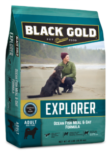 BLACK GOLD Explorer Ocean Fish Meal & Oat Formula Dry Dog Food 18.1kg