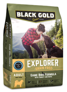 BLACK GOLD Explorer Grain Free Game Bird with Turkey Quail