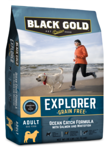 BLACK GOLD Explorer Grain-Free Ocean Catch with Salmon & Whitefish Formula Dry Dog Food 12.7kg