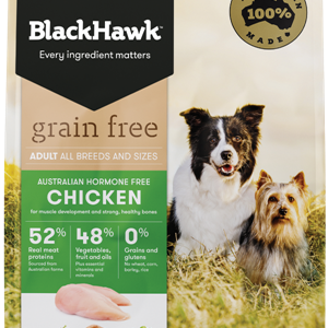 BLACKHAWK Grain Free Hormone Free Chicken Dry Dog Food 7kg