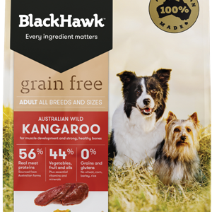 BLACKHAWK Grain Free Australian Wild Kangaroo Dry Dog Food 7kg