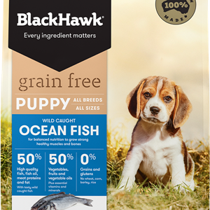 BLACKHAWK Grain Free Puppy wild-caught ocean fish Dry Dog Food 2.5kg