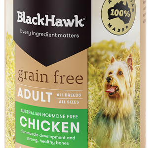 BLACKHAWK Grain Free Australian Chicken Case of 12 Wet Dog Food 400g