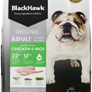 BLACKHAWK Original Chicken & Rice Dry Dog Food 10kg