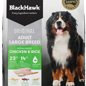 BLACKHAWK Original Large Breeds - Chicken Dry Dog Food 20kg