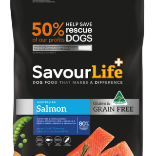 SAVOURLIFE Grain Free, Salmon Recipe Adult Dry Dog Food 2.5kg