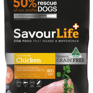 SAVOURLIFE Grain Free Chicken Recipe Dry Dog Food 10kg