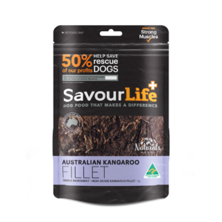 SAVOURLIFE Australian Kangaroo Fillet Dog Treat 75g