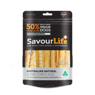 SAVOURLIFE Australian Natural Shark Cartilage Dog Treat 120g