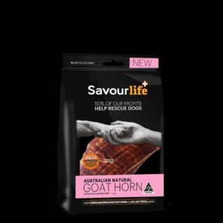 SAVOURLIFE Australian Goat Horn - 1 piece Dog Treat 150g