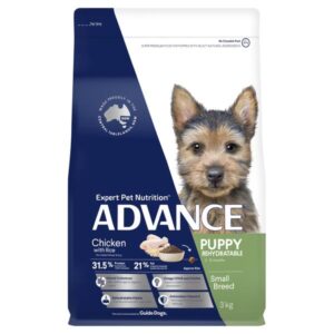 ADVANCE PUPPY SMALL BREED CHICKEN WITH RICE DRY DOG FOOD 3KG