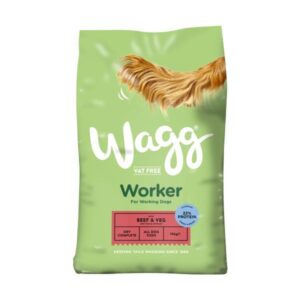 WAGG WORKER DOG WITH BEEF, VEG AND YUCCA EXTRACT DRY DOG FOOD 16KG