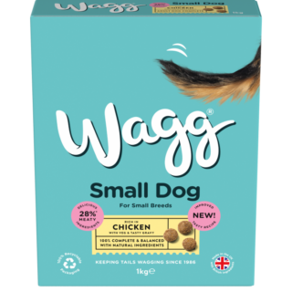 WAGG SMALL DOG WITH CHICKEN, VEG AND YUCCA EXTRACT DRY DOG FOOD 1KG