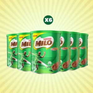 NESTLE MILO Hot Chocolate Tin Pack of 6 500g