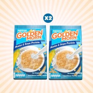 NESTLE GOLDEN MORN Nutritious Family Cereal Pack of 2 900g