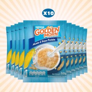 NESTLE GOLDEN MORN Nutritious Family Cereal 50g X 10