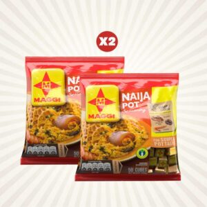 NESTLE Maggi Naija Pot Seasoning - 50 Cubes X 2 200g