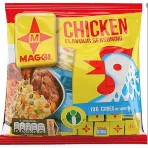 NESTLE Maggi Chicken Flavor Pack of 3 4g X 100 Cubes