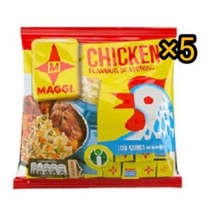 NESTLE Maggi Chicken Flavour Seasoning 5 Packs 100 Cubes 500g