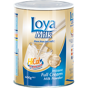 LOYA Instant Full Cream Milk Powder Tin 400g