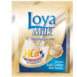 LOYA Instant Full Cream Milk Powder Sachet Carton of 200 16g