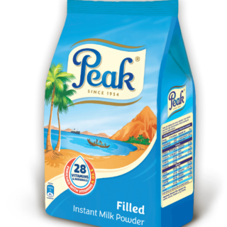 PEAK Filled Instant Milk Powder Refill 360g