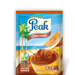 PEAK 3 in 1 Chocolate Milk Powder Sachet 20g X 105