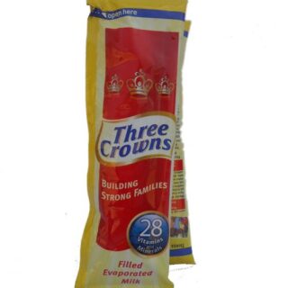 THREE CROWNS Filled Evaporated Milk Sachet 30g x 6