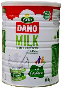 DANO Skimmed Milk Powder Tin 400g x 3