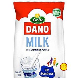 DANO Full Cream Milk Powder Refill Carton ( x 12 ) 400g