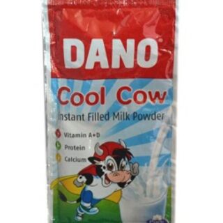 DANO Cool Cow Instant Filled Milk Powder Sachet Carton (x 260) 14g