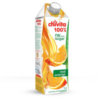 Chivita 100% Real Orange Fruit Juice 1LTR x 10 packs