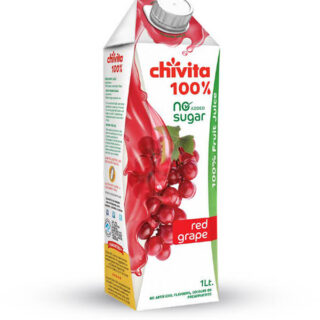 Chivita 100% Red Grape Fruit Juice 1LTR