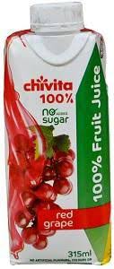 Chivita 100% Red Grape Fruit Juice 318ml