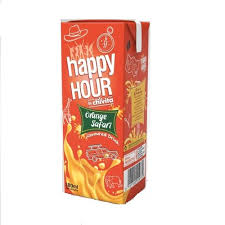 Chivita Happy Hour Orange Safari Fruit Juice 180ml x 12