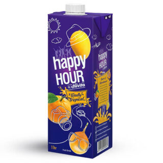 Chivita Happy Hour Totally Tropical Fruit Juice Carton (x 10) 1LTR