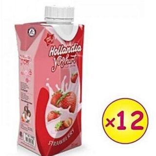 Hollandia Yoghurt Strawberry Drink Carton (x 12) 315ml