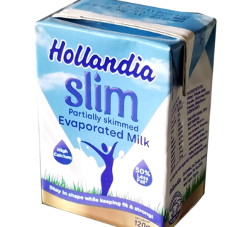 Hollandia Slim Evaporated Milk 120g x 2