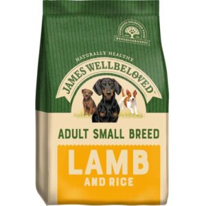 JAMES WELLBELOVED ADULT SMALL BREED LAMB & RICE DRY DOG FOOD 4.5kg