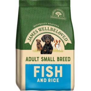 JAMES WELLBELOVED ADULT SMALL BREED FISH & RICE DRY DOG FOOD 4.5kg