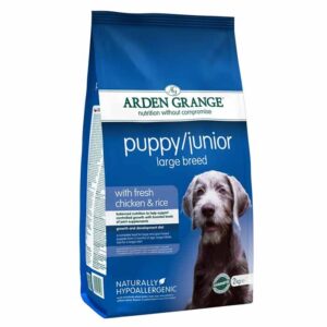 ARDEN GRANDE Puppy / Junior Large Breed with Fresh Chicken & Rice Dry Dog Food 2kg