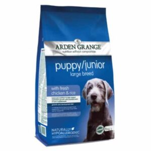 ARDEN GRANDE Puppy / Junior Large Breed with Fresh Chicken & Rice Dry Dog Food 6kg